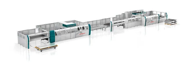 Salvagnini S4 + P4 line - Flexible manufacturing system