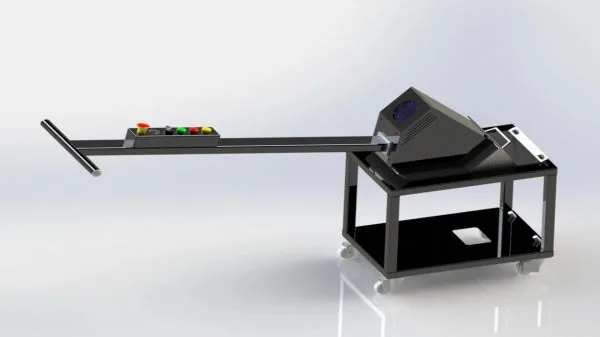 Laser slat cleaner