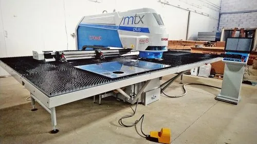 EUROMAC MTX Plus Flex 6 Hybrid координатно-пробивной пресс запущен в Беларуси