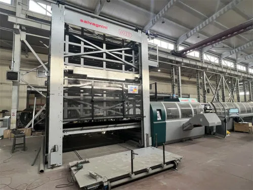 SALVAGNINI S4+P4-MD ավտոմատ արտադրական գիծ Ղազախստանում