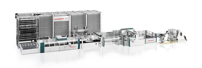 Salvagnini S4 + P4 line - Flexible manufacturing system